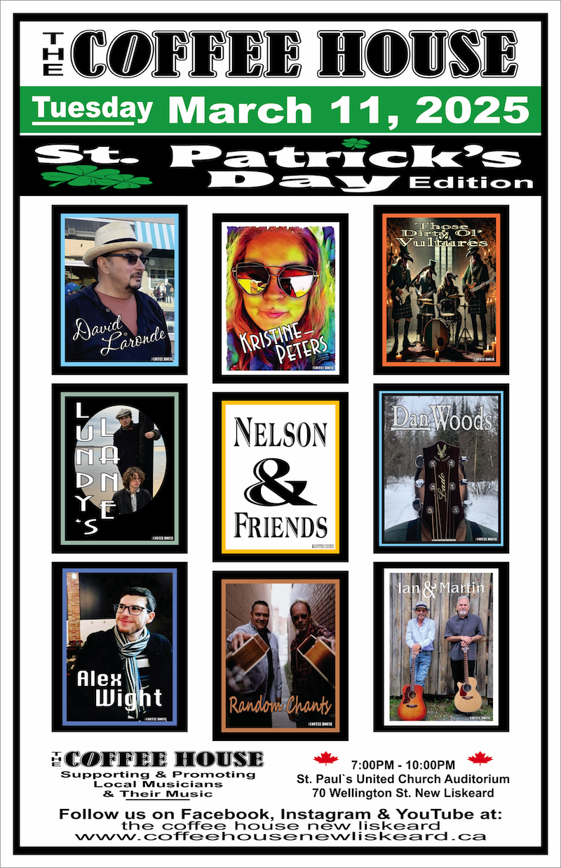 March 25 Coffee House POSTERS CJKL